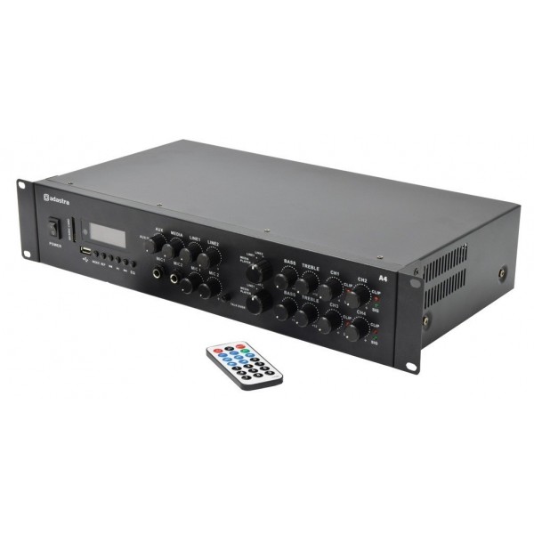 A4 Amplificador multicanal profesional 4 x 200W RMS