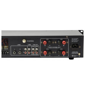 A4 Amplificador multicanal profesional 4 x 200W RMS