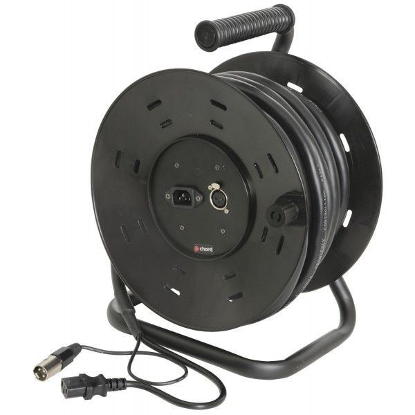 Carrete de cable multinúcleo XLR / IEC