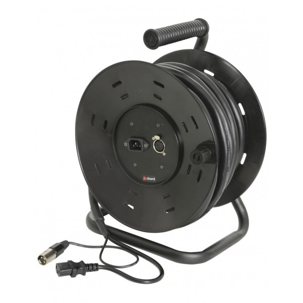 Carrete de cable multinucleo XLR/IEC