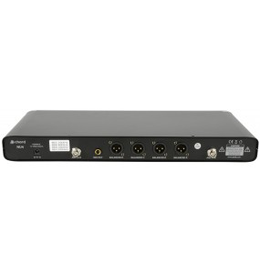 NU4-H Sistema inalámbrico UHF de 4 Canales con micros de mano