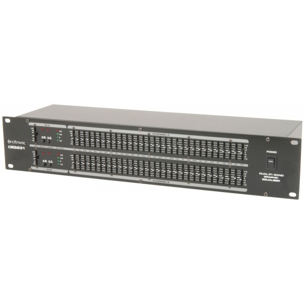 CEQ231 Ecualizador 2 x 31 Bandas