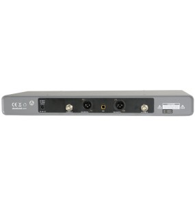 NU2-N Sistema inalámbrico UHF con 2 transmisores de petaca 863.8MHz + 864.3MHz