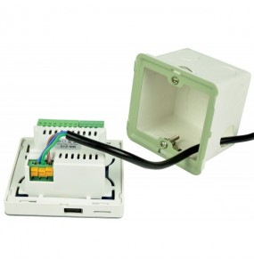 WA-215 Amplificador de montaje en pared + Reproductor multimedia con Bluetooth