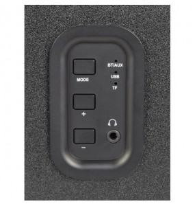ABS35-BLK Altavoces activos de estantería Bluetooth - Negro