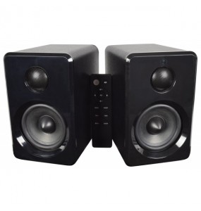 ABS35-BLK Altavoces activos de estantería Bluetooth - Negro