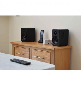 ABS35-BLK Altavoces activos de estantería Bluetooth - Negro