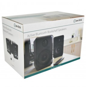 ABS35-BLK Altavoces activos de estantería Bluetooth - Negro