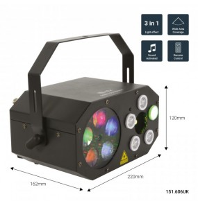 GOBO STARWASH - Efecto de luz múltiple