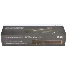 U-MIC Micrófono Inalámbrico UHF de mano alimentado por USB Frecuencia: 864.8MHz