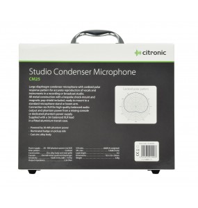 Micrófono de condensador de estudio CM25