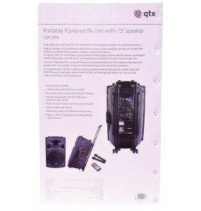 QR15PA Equipo Portátil con Batería y MP3