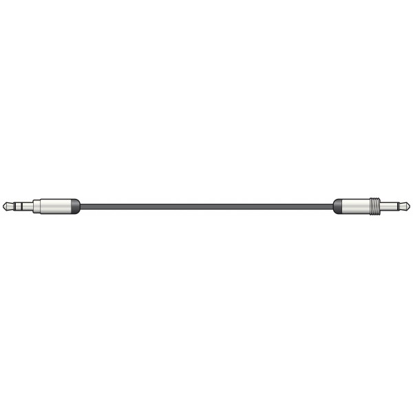 Cable Jack 3.5mm Mono - Jack 3.5mm Stereo 1.5 metros