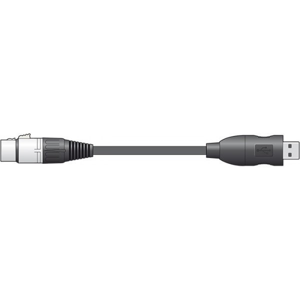XLRF-USB2 - Cable convertidor de XLR a USB