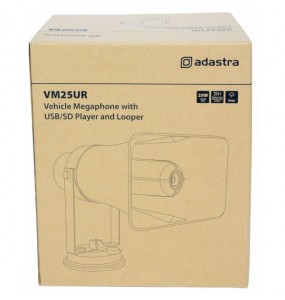 VM25UR Megáfono para Vehículo con Reproductor USB/SD