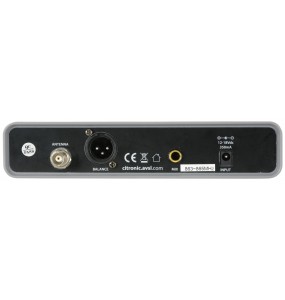 RU105-N Sistema inalámbrico UHF sintonizable PLL con transmisor de petaca