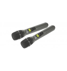 RU210-H Sistema inalámbrico UHF PLL con 2 micros de mano