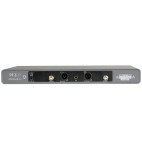 RU210-N Sistema inalámbrico UHF sintonizable con 2 transmisores de petaca